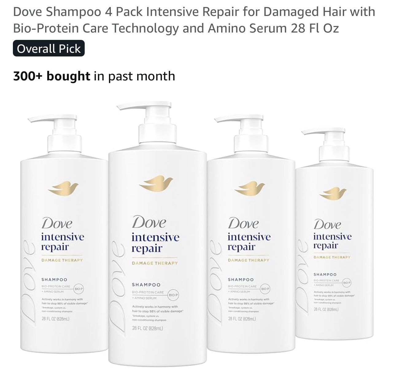 Dove Intensive Repair Shampoo