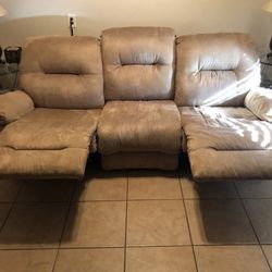 Double Reclining Couch