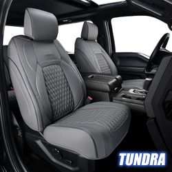  Toyota Tundra Seat Covers, Full Coverage Luxury Car Seat Cover Waterproof Faux Leather Protector Pickup Truck Tundra Fit For 200
