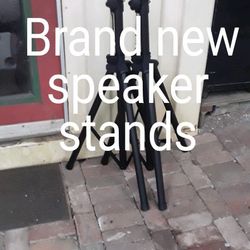 2 Brand New Tripod Speaker Stands 