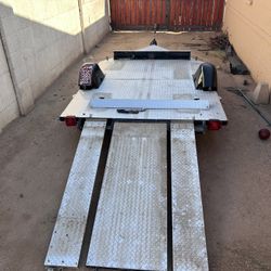 8 foot quad motorcycle trailer