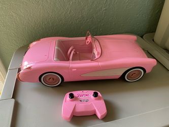 Hot Wheels RC Barbie Corvette Vehicle
