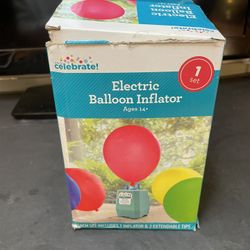  🎈 Electric Balloon Inflator Compact & Easy-to-Use 🎈  Pickup Location: Durango and 215  Electric Balloon Inflator Set with a compact design for all 