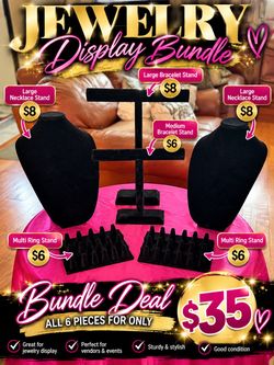 Vendor / Jewelry Display Sale
