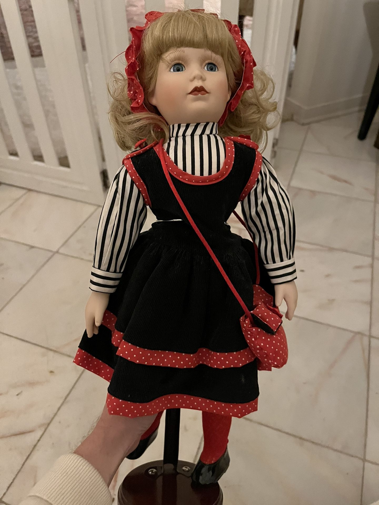 Two vintage Dolls With Certificate Of Authenticity