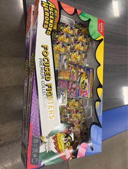 New Sealed Mega Evolution Ascended Heroes Focused Fighters Premium Collection ‼️1 Left ‼️