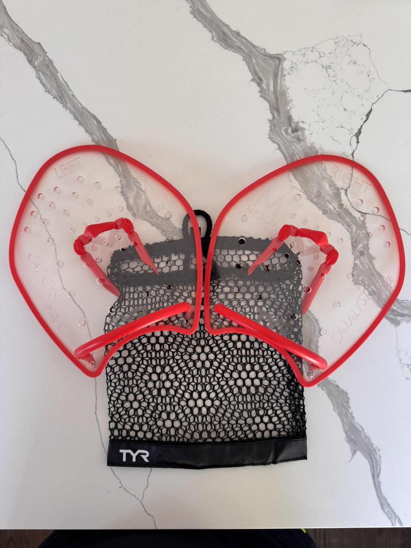 TYR Catalyst Stroke Training Paddles - Medium
