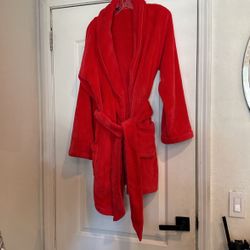 New Victoria Secret Red Plush Robe