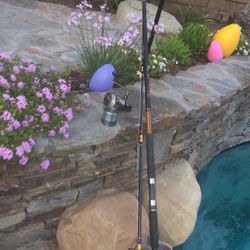 UGLY STIK 12’ SURF Fishing Rod with Daiwa OPUS 4500 Spinning Reel  & Extra Spool.