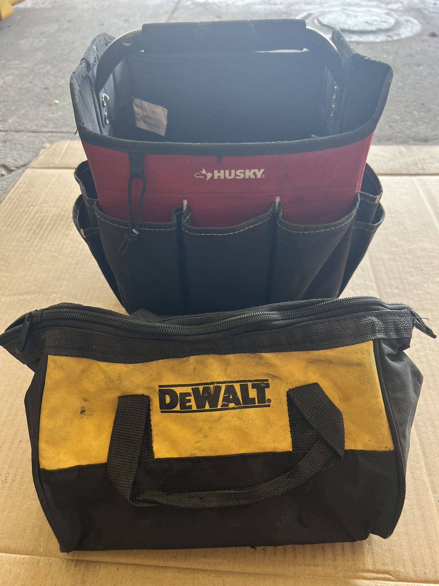 Bags Husky And DEWalt