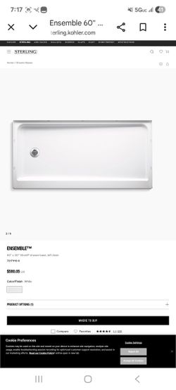 Shower Pan Base Sterling By Kohler