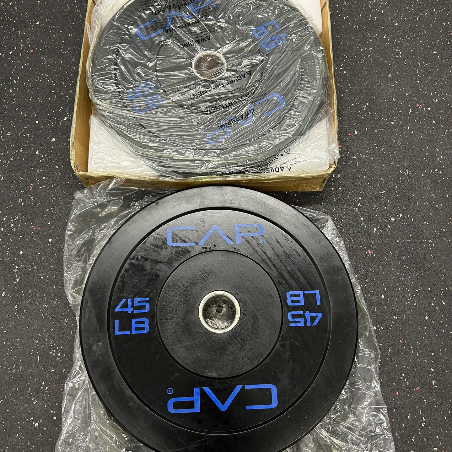 Olympic Bumper Plates (New) 💪🏽🔥
