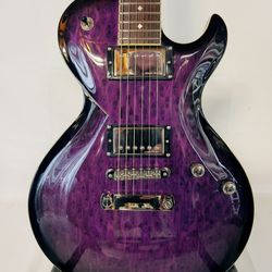 DBZ Guitars DIAMOND BOLERO FLAMED PURPLE  Made in Korea