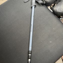 Bass Pro Shops Mountaineering Trekking Hiking Poles Grey Adjustable Stick