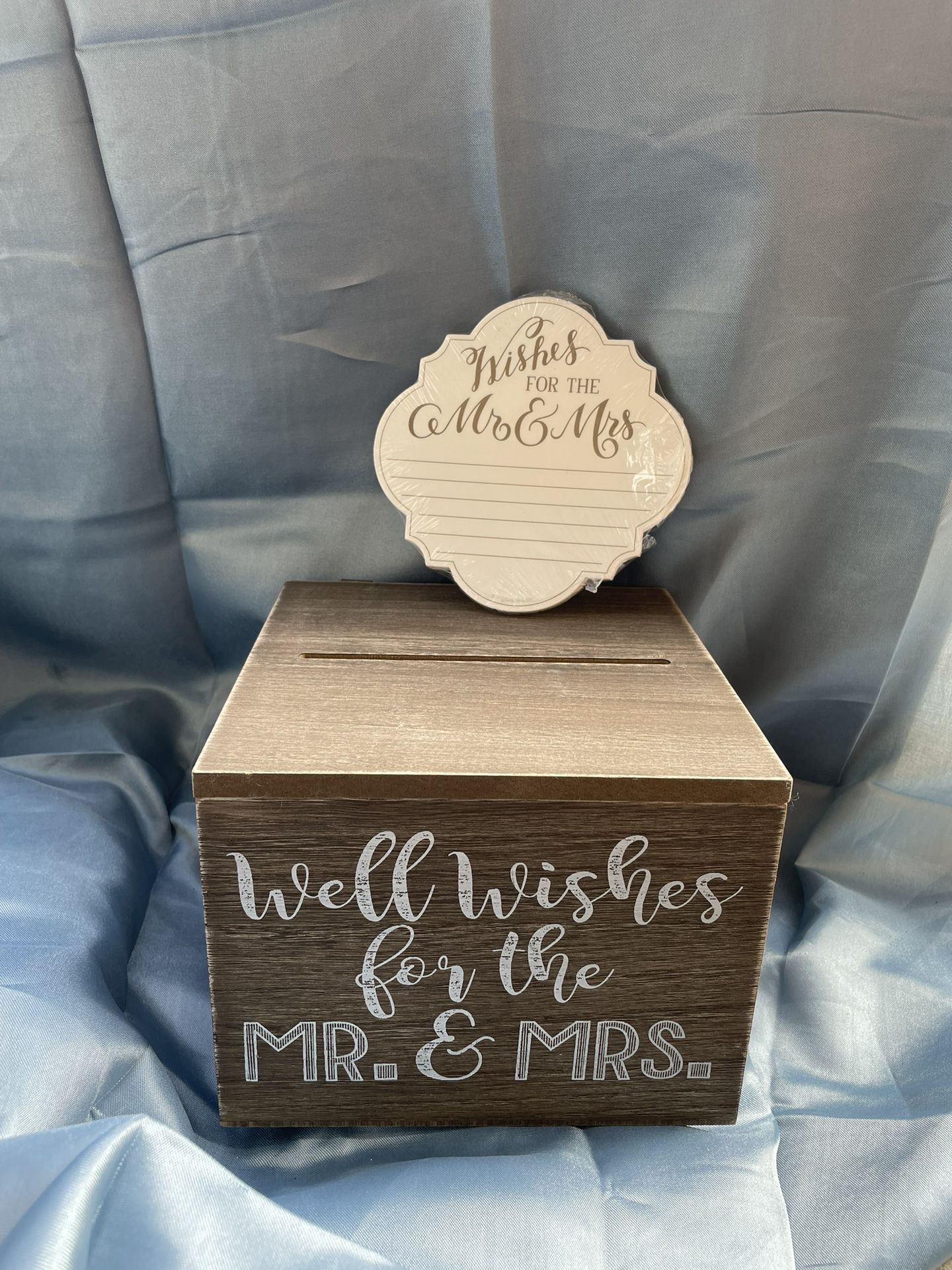 Well Wishes For Mr & Mrs Box 