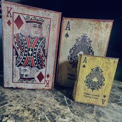 Playing Cards Book Box 