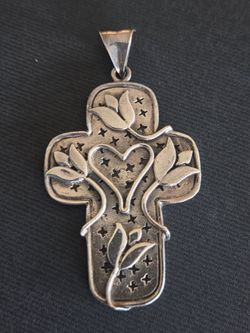 Pewter cross