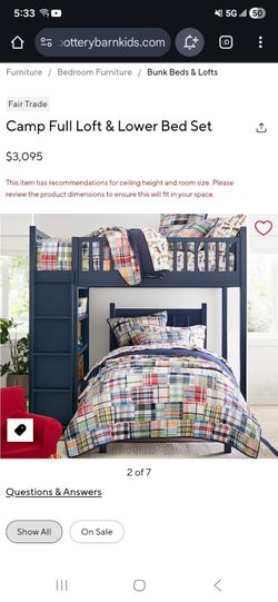 Pottery Barn Bunk Beds