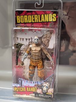 Neca Borderlands Claptrap Psycho Bandit Action Figure New