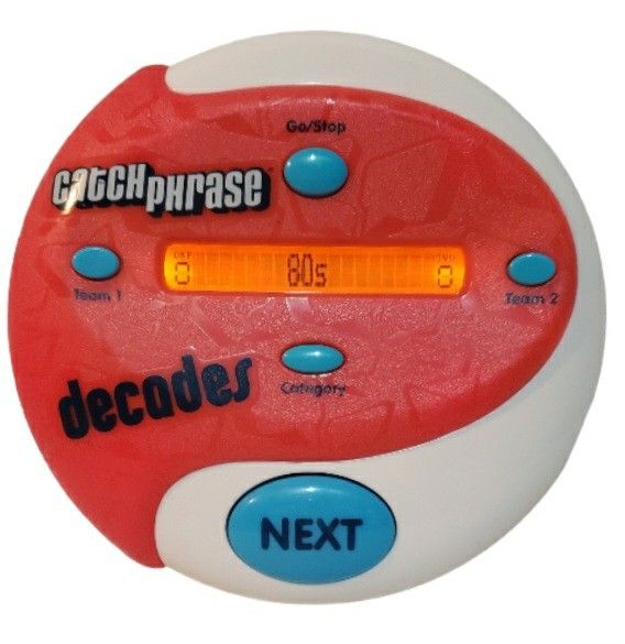 Hasbro Catch Phrase Decades working electronic game