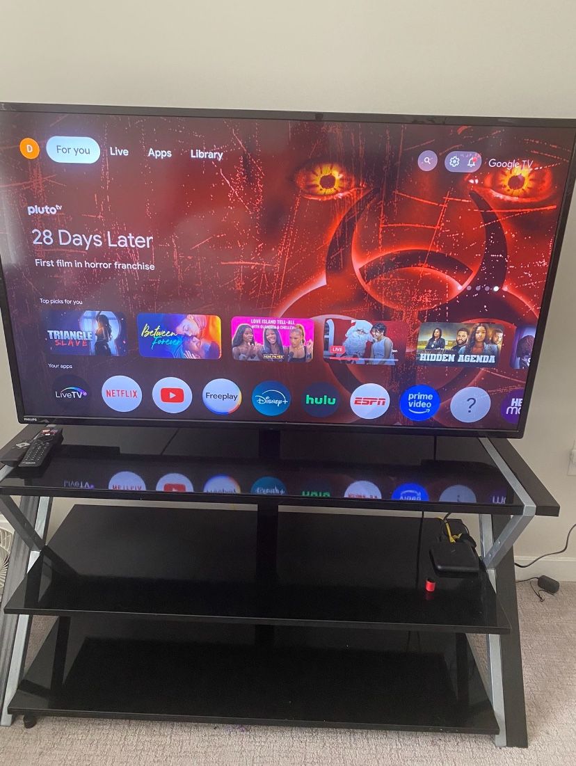 50 Inch Phillips Smart TV