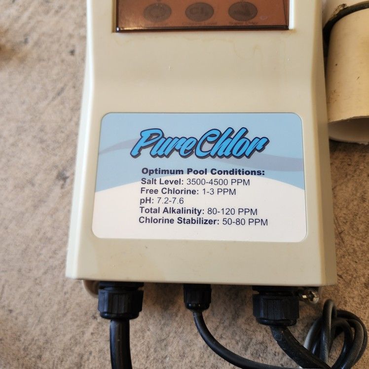 Pure Chlor salt system for Sale in Indio, CA OfferUp
