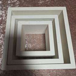 Square Shelves Set of 3