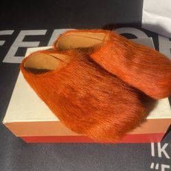 Marni Fur Slipper