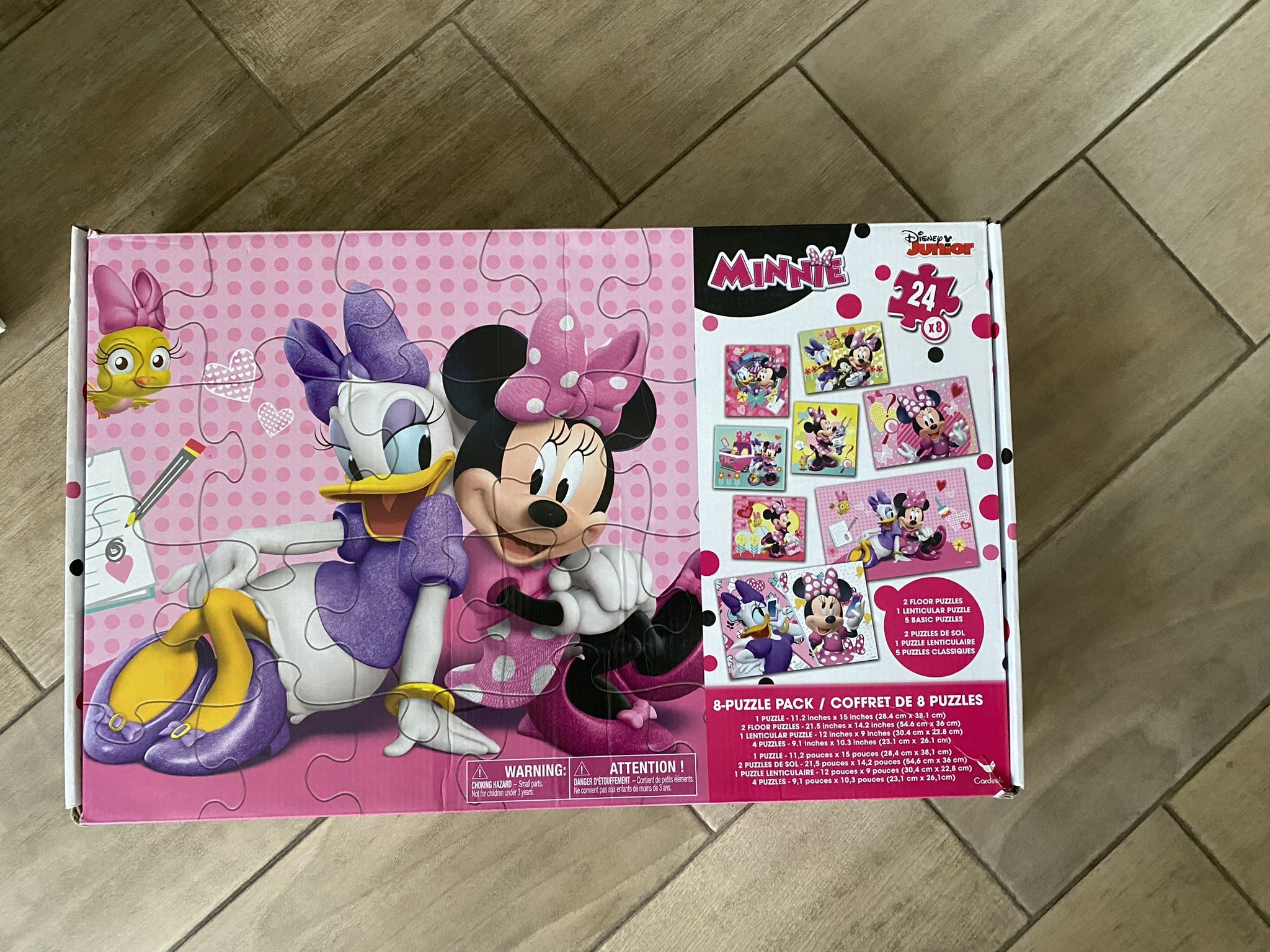 Minnie and Daisy Puzzles in Original Box