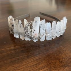 Tourmalated Quartz Tiara Headband