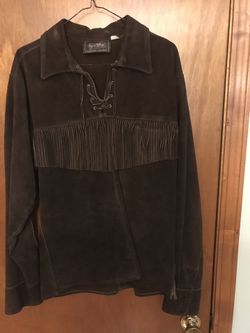 Leather shirt