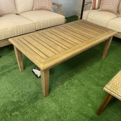  Grayish Brown Outdoor Coffee Table