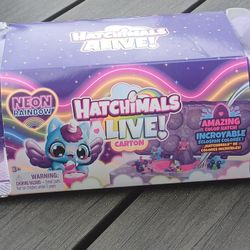 Hatchimals Alive Neon Rainbow Carton