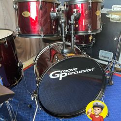 💥 Adult Drum Set Like New. Was $499. NOW…