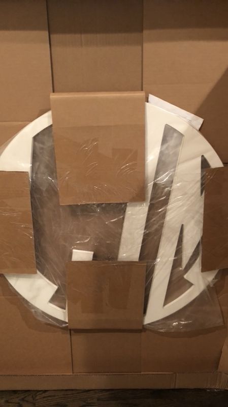 Pottery Barn Kids Wall Letters LJM For example (Larry Michael Jordan) monogram decoration more than 1/2 off