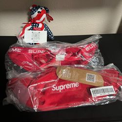 Supreme Waist Bag Red Only