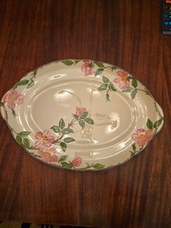 Franciscan Desert Rose USA made turkey platter