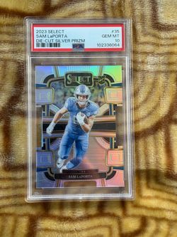 2023 PANINI SELECT #35 SAM LAPORTA DIE-CUT SILVER PRIZM