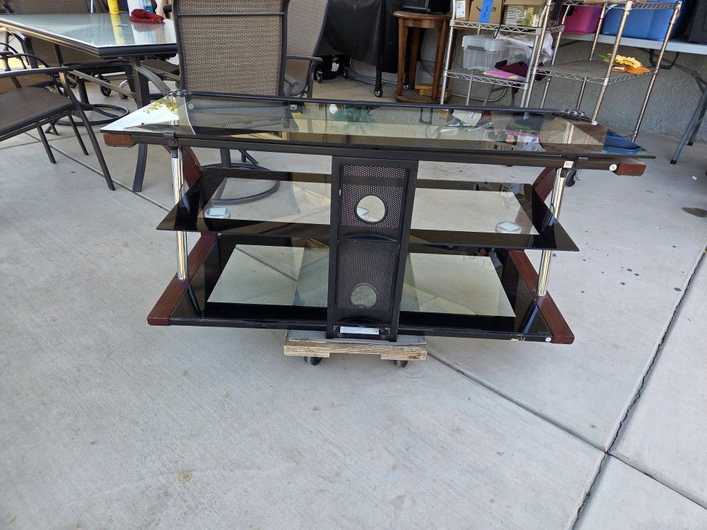Glass TV STAND