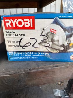 Ryobi Circular Saw Corded