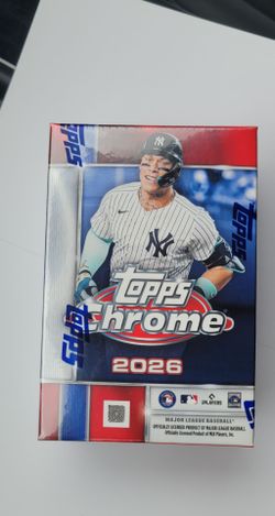 Topps Chrome Basbeall 2026 Blaster Value Box Sealed