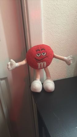 M&M Red Plush with suction cups