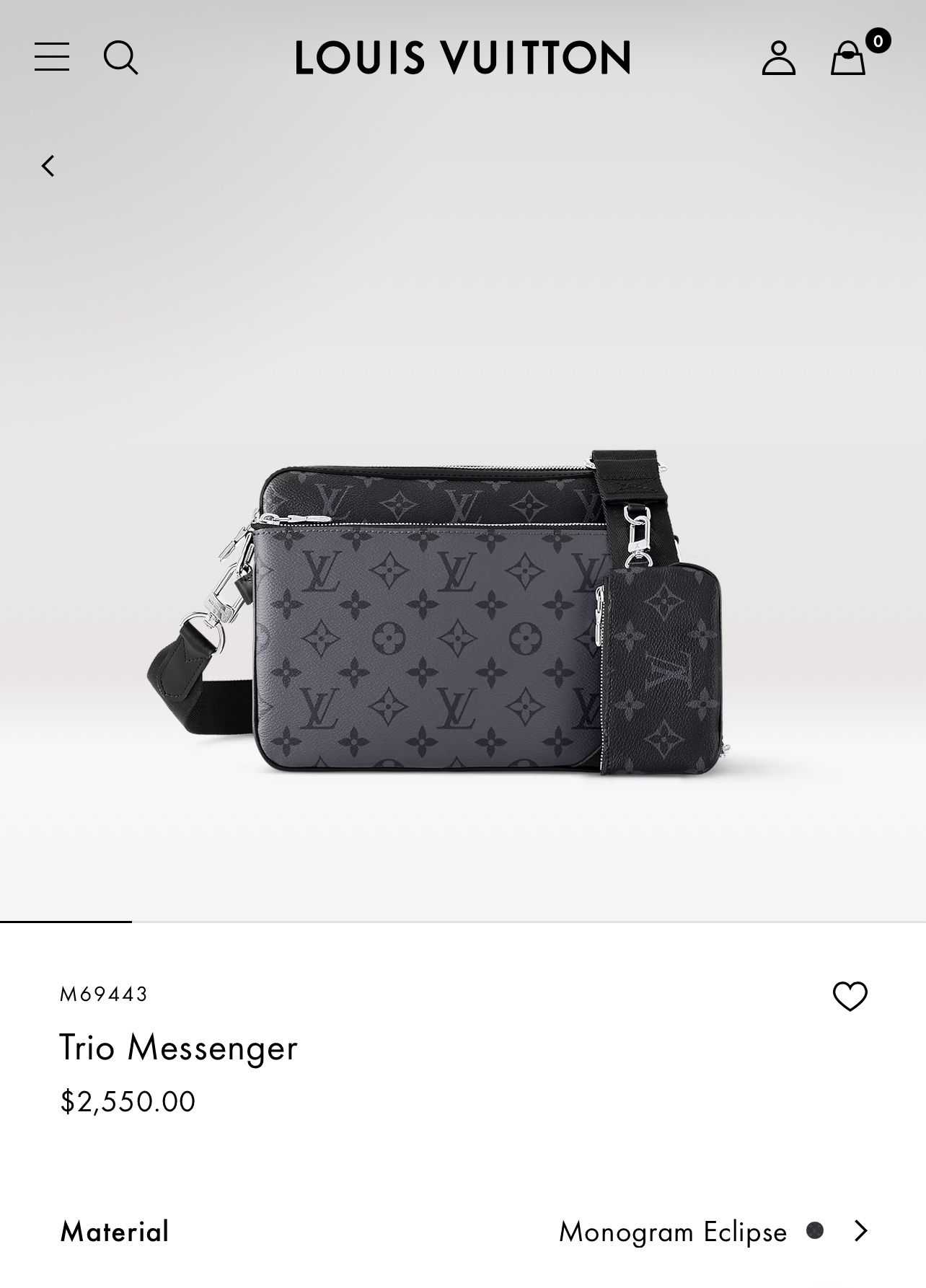 LOUIS VUITTON ® Trio Messenger