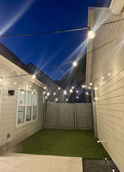 DAMAING 100FT Globe String Lights w/ 52 LED Bulbs (Outdoor Waterproof & Dimmable)