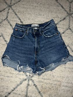 Size 24 00 women’s Abercrombie & Fitch Curve Love High Rise 4" Mom Short