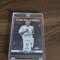 Topps Chrome Zinadine Zidane /125