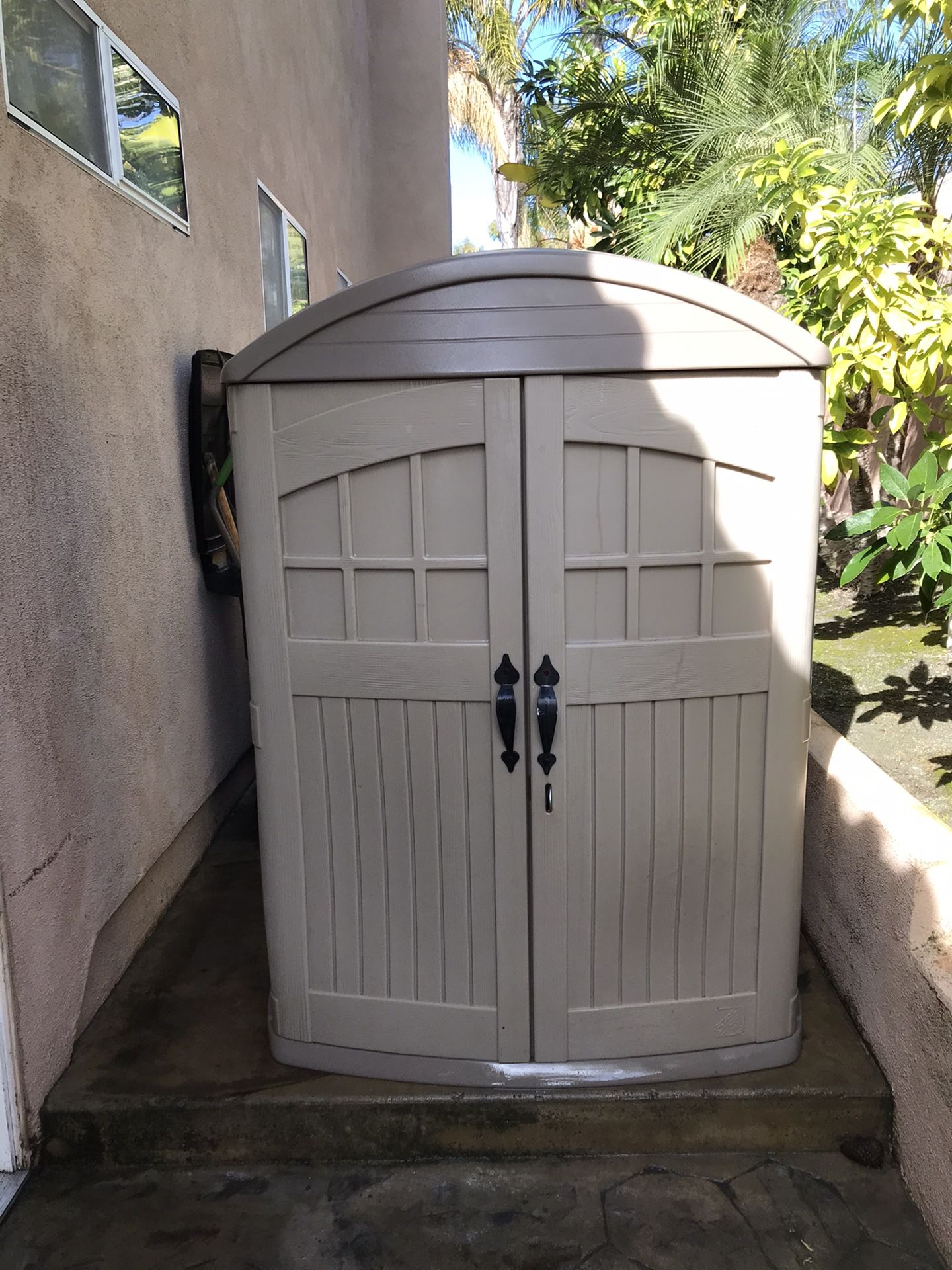 Large Plastic Outdoor Storage Shed