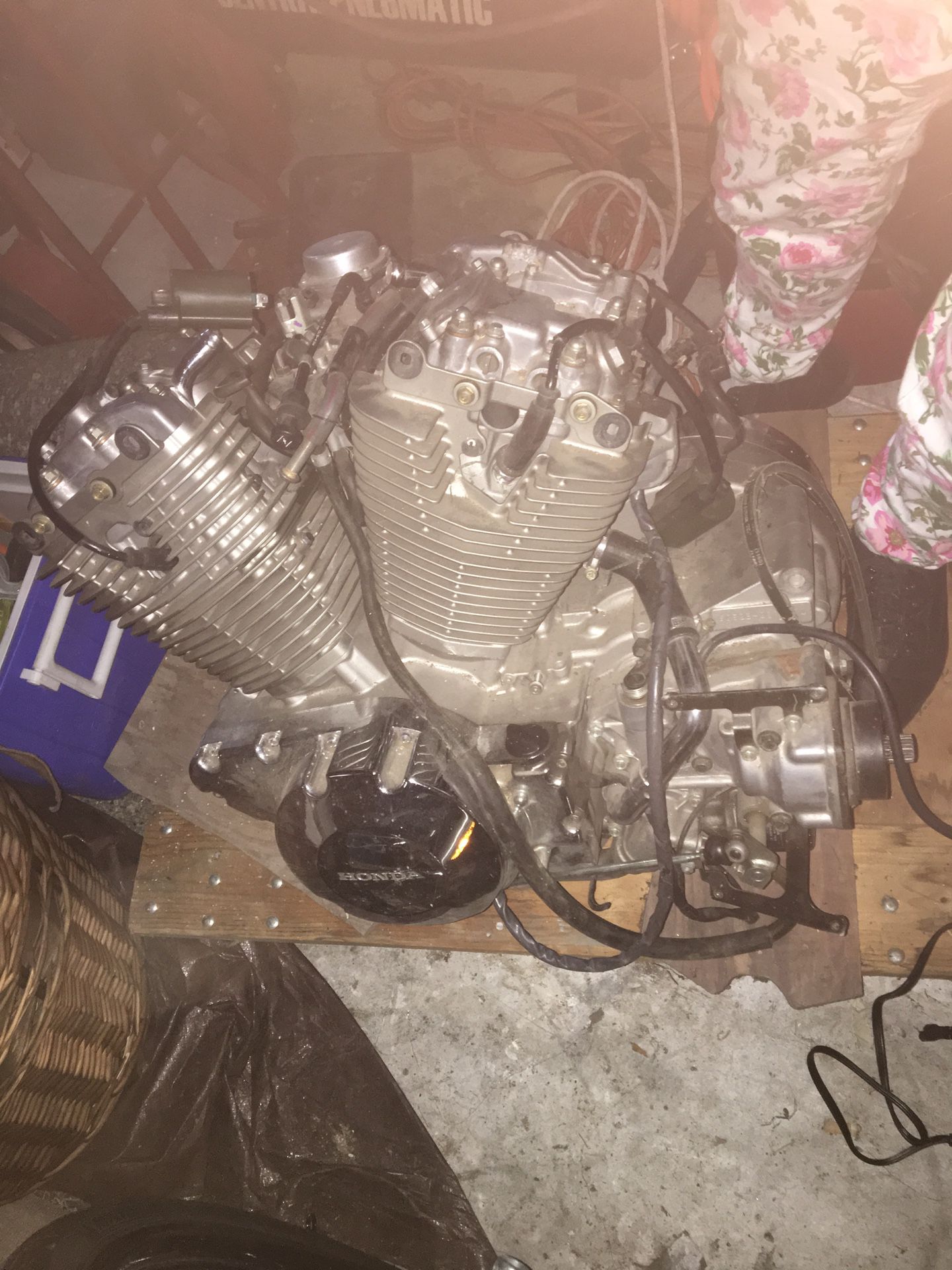 Honda v twin 1300 Motorcycle engine. Low miles super clean