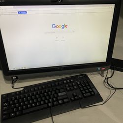 Older Dell Inspiron 24” desktop all in one computer. In Jupiter 