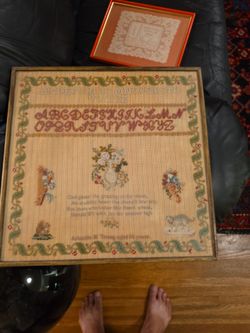 1872 Hand embroidery